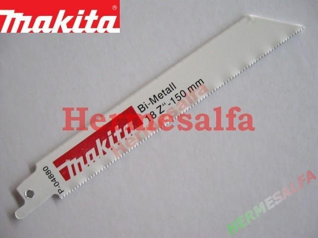 Makita brzeszczot DO METALU (5szt) 150mm P-04880