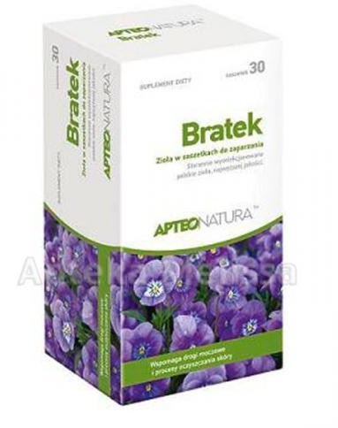 Synoptis PHARMA SP. Z O.O. APTEO NATURA BRATEK FIX - 30 sasz. 8934001