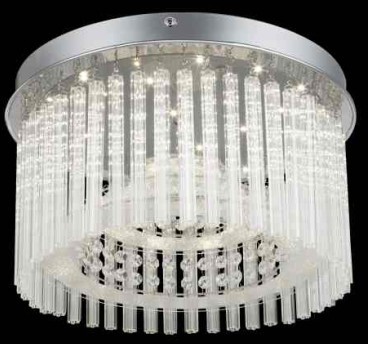 Globo Lighting JOYCE lampa sufitowa LED Chrom, 1-punktowy 68568-18