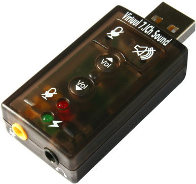KARTA DŹWIĘKOWA USB 7.1