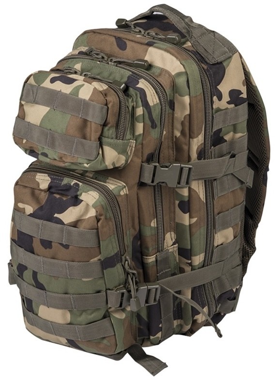 Mil-Tec Assault 20L mały WOODLAND 14002020