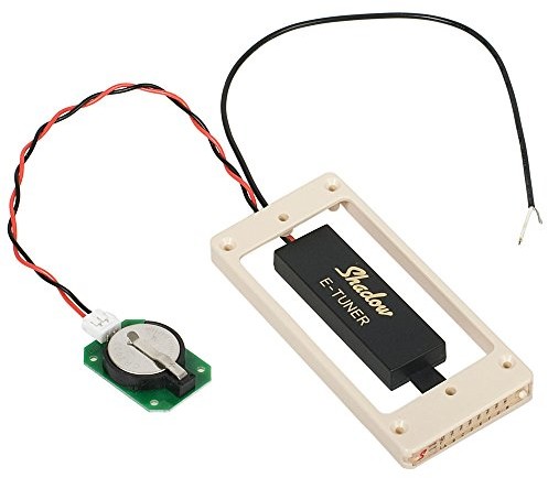 Shadow Electronics Przenośne urządzenie, dzięki słuchawkom pracującym w ramie z Shadow humbucker Flat Top akcesoria gitarowe  kremowy SHHBTFTC