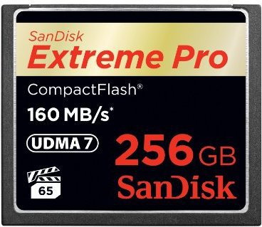 SanDisk Extreme Pro CF 256GB (SDCFXPS-256G-X46)