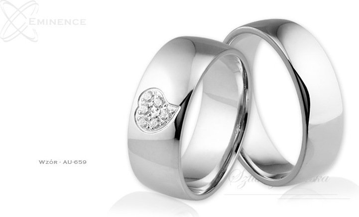 Eminence Obrączki ślubne - wzór Au-659