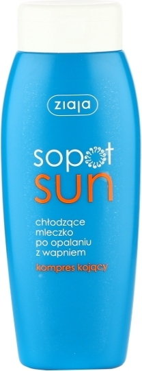 Ziaja SOPOT SUN - CHŁODZĄCE MLECZKO PO OPALANIU Z WAPNIEM 200ml