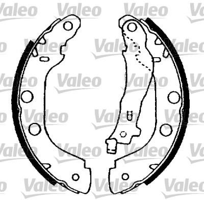 VALEO szczeki hamulcowe 562638 562638