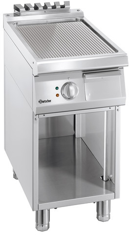 Bartscher Płyta grillowa elektryczna z ryflowaną płytą stalową