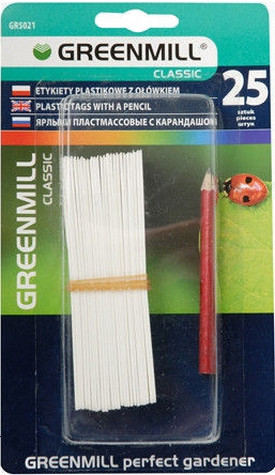 FLORALAND Etykiety plastikowe z ołówkiem 25szt GR5021