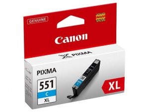 Canon oryginalny ink blistr, CLI551C XL, cyan, 11ml, 6444B004, high capacity, PIXMA iP7250, MG5450, MG6350 6444B004