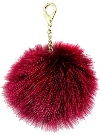 Uunique UUnique ze sztucznego futra POM POM Charm  do wina UUOOCHARMS06