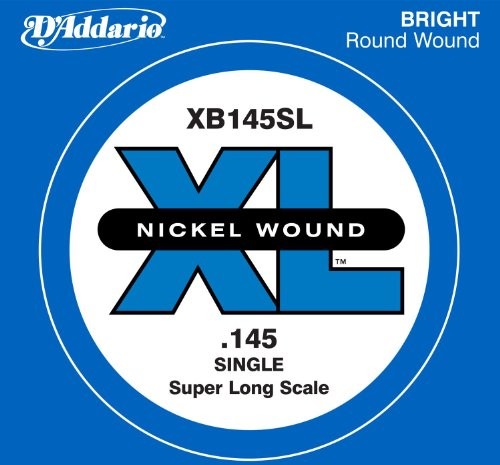 D'Addario xb145sl pojedyncze gitary (rozmiar: XL) Nickel Wound 145 Super Long Scale XB145SL