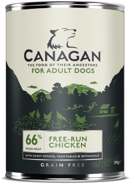 Canagan Free-Run Chicken 395G  Puszka Dla Psa (Kurczak Wolnego Chowu)