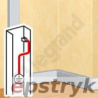Legrand DLP Alu Uchwyt uziemienia (kanały Alu 50x150,65x150), 011188,