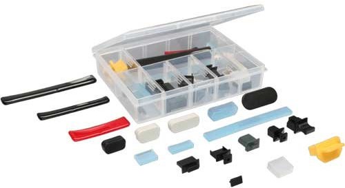 InLine 59941 °C zestaw do zabezpieczenia & uchwyty interfejsy: ochrona przed kurzem (44 sztuk) 4043718181520