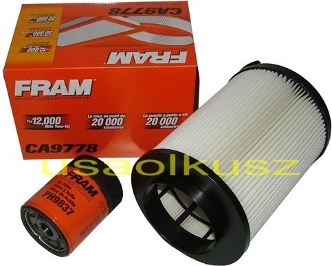 FRAM Filtr oleju oraz powietrza Hummer H3 !!!