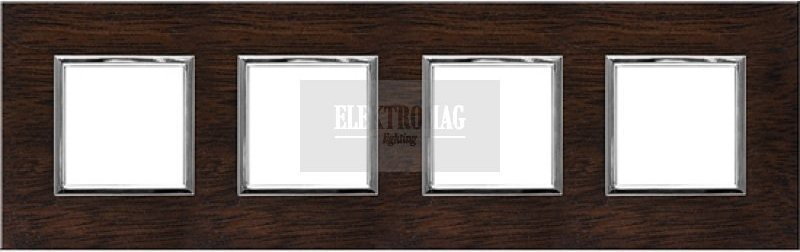 KOS Elektro Dante Drewno Wenge Ramka x4 4523384