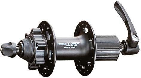 Shimano Piasta tył 8/9rz,zacisk 32H,czarna,ham tarczowy,6 śr Deore XT 4524667691259