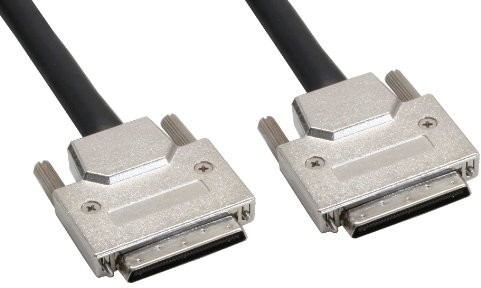 InLine 26809 kabel SCSI U320 68-stykowe gniazdo Micro Centronic (VHD) wtyczka 0,9 m 4043718011964