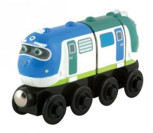 Tomy LC56021 TOOT I HOOT LOKOMOTYWA DREWNIANA 64008