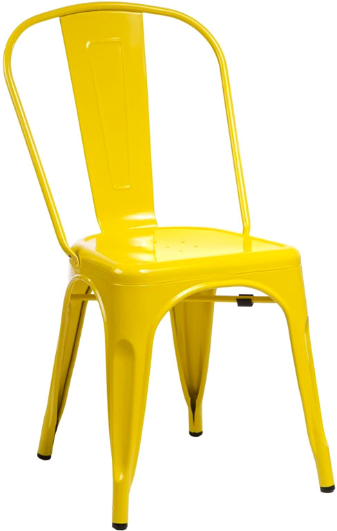 D2.Design Krzesło Paris żółte DK-41321 DK-41321