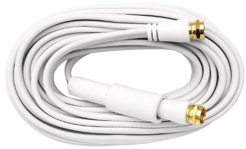 Axing SFK 250  02 płaski przewód rozgałęźny SAT, 2,50 m Biały SFK 750-02