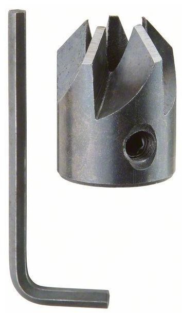 Bosch Nasadzane pogłębiacze do wierteł spiralnych do drewna 5,0 x 16 mm 26085857