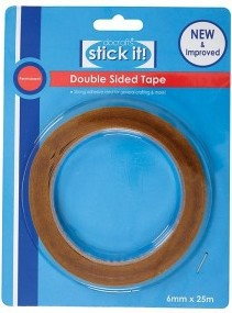 Stick It! Taśma dwustronnie Klejąca 6mm 25m STI-462101
