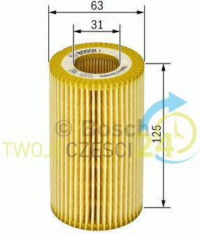 BOSCH Filtr oleju F 026 407 097