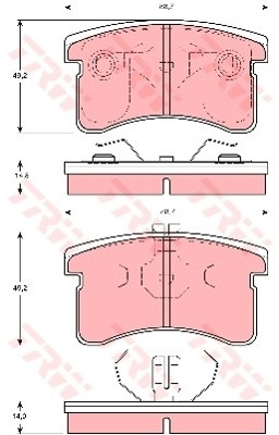 TRW KFZ Ausruestung GmbH) GDB3126