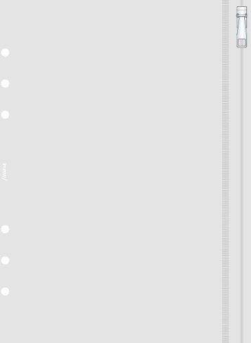 Filofax koszulka przezroczysta z zamkiem błyskawicznym, A5 B343618