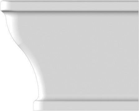 Scarabeo Butterfly bidet stojący biały retro 4009