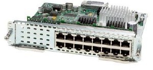 Cisco Enhanced EtherSwitch, L2, SM, 15 FE, 1 GE, POE SM-ES2-16-P=