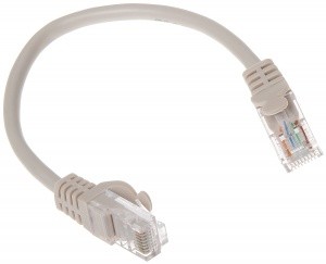 ABCVISION PATCHCORD RJ45/0.2-GREY kat.5e SZARY 0.2m