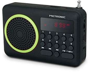 Metronic 477202 radio, przenośna, zielony 477202