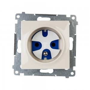 Kontakt Simon Simon 54 Gniazdo pojedyncze DATA z/u 16A IP20 z kluczem uprawniającym kremowe DGD1.01/41 WMDW-01111x-041 0001-00000-51169 [4351699]