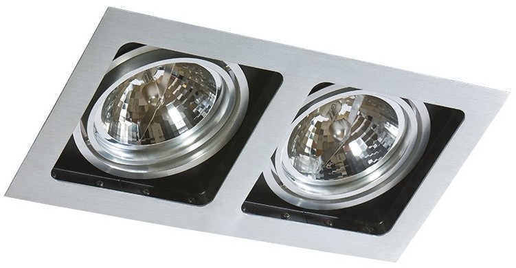 Azzardo / Torino / el12 SISTO 2 OPRAWA OŚWIETLENIOWA Wpust 2x50W AR111 A (GM2202)