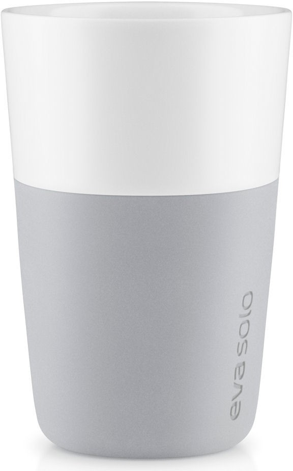 Eva Solo filiżanka do cafe latte Marble grey, 2 szt. 501046