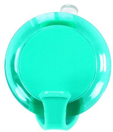 Kleine Wolke 5093766887 4 haczyk z przyssawką Easy Hooks, haczyk na ścianę, turkusowy