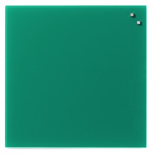 NAGA Szklana Tablica magnetyczna szmaragdowa 45x45 marki 10751