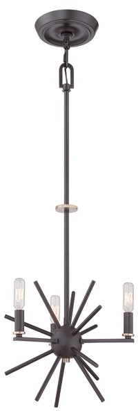 Elstead Lighting Żyrandol CARNEGIE QZ/CARNEGIE3 -