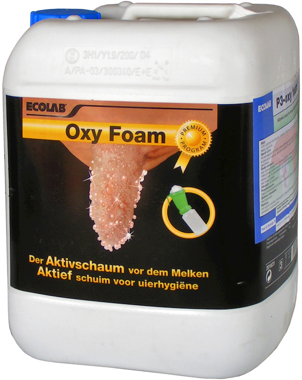 Preparat pianowy do przedudojowej higieny strzyków Oxy Foam 10 kg