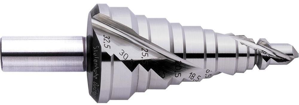 Exact Wiertło stożkowe stopniowe 05313 HSS 7 30.5 mm 7 32.5 mm M12 M32 TiN Długość całkowita 96 mm 1 szt