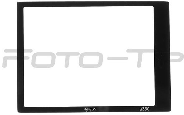Ggs osłona LCD dedykowana do Sony A350 szkło hartowane 1256