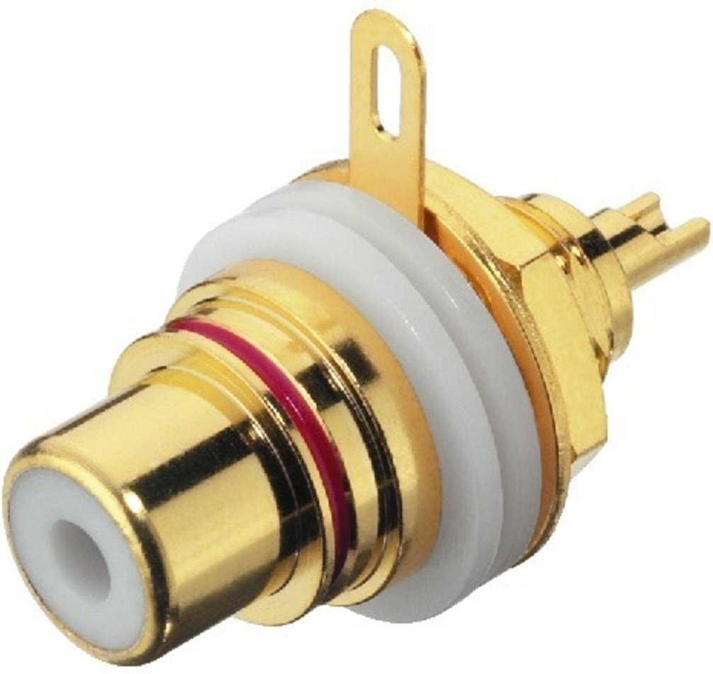 Monacor Gniazda montażowe RCA T-710GI