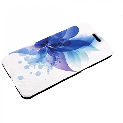 Tellur tll111831 foliant futerał na Huawei Y6 kwiatowy niebieska