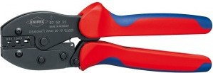 Zdjęcia - Szczypce KNIPEX  dźwigniowe do zagniatania, 0,5–6 mm2, 220 mm, 97 52 35, 