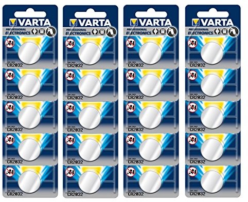 Varta Professional CR2032 bateria guzikowa, litowa (3 V, 20 sztuk) 4008496885046