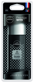 AROMA ZAPACH SAMOCHODOWY AROMA PRESTIGE SPRAY SILVER zakupy dla domu i biura BRAK