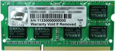 G.Skill 8GB F3-10666CL9S-8GBSQ