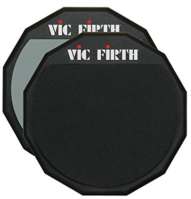 Vic Firth Practice Pad 6 Double Surface: Hard/Soft VFPAD6D
